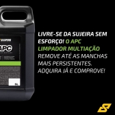 Produto Concentrado APC Biodegradável Limpeza carpetes Sleepers 5L