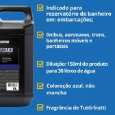 Desodoriza Higieniza Banheiros Químicos Sanit Blue Sleepers