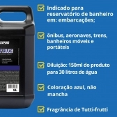Desodoriza Higieniza Banheiros Químicos Sanit Blue Sleepers