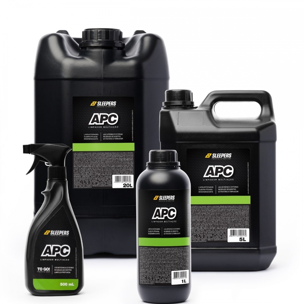 Limpador Multiuso Automotivo Superfícies interno APC Sleepers
