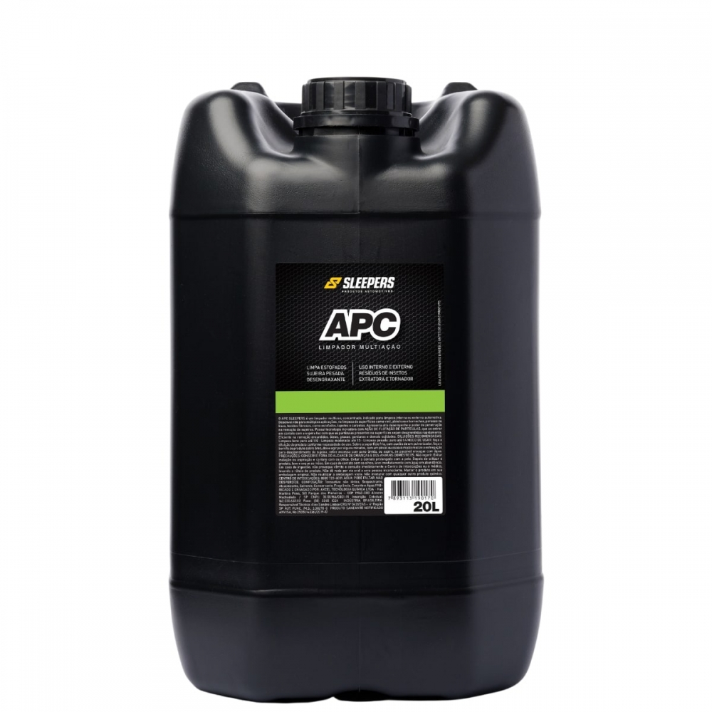 Limpador Estofados Colchoes Sofa Bancos APC Sleepers 20L