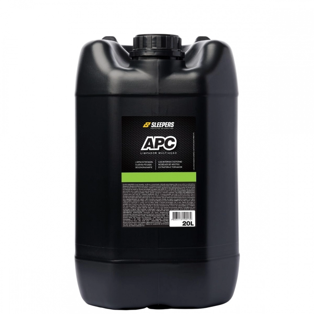 Limpador Estofados Colchoes Sofa Bancos APC Sleepers 20L