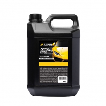 Cera Automotiva Carnaúba Brilho Intenso Sleepers 5L