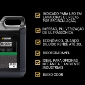 Desengraxante Biodegradável Limpeza De Peças Bio2h 50L